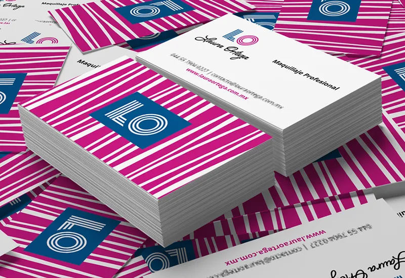 Proyecto de diseño web e identidad visual para Laura Ortega